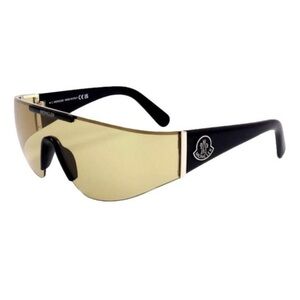 Authentic Moncler Rimless Shield Sunglasses with original cloth and case